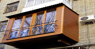 Внешняя отделка балкона Дзержинск цена от 1051 руб. м/2.